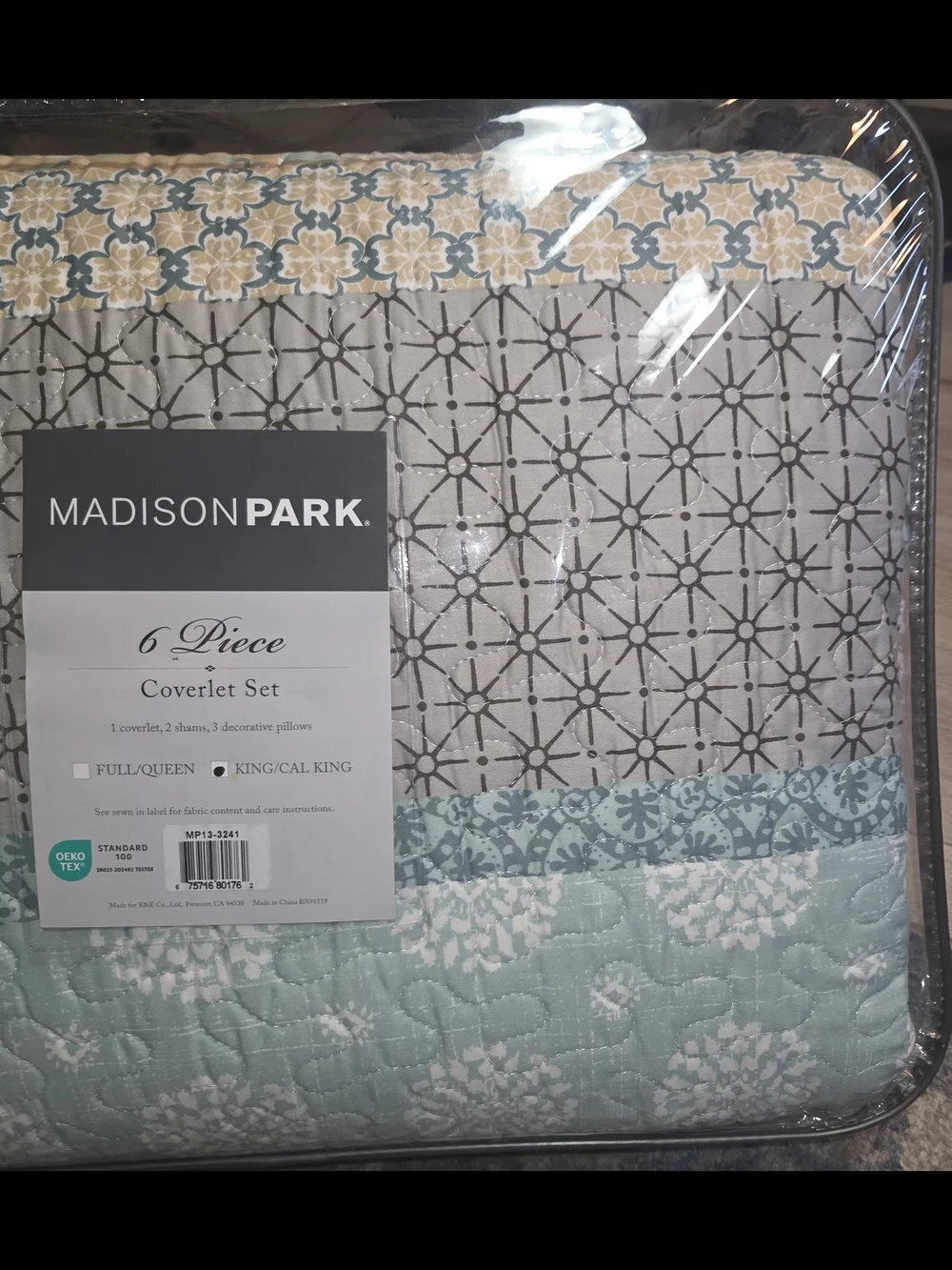 Madison Park Essentials 6 Piece Room Comforter All Season Bedding-Set